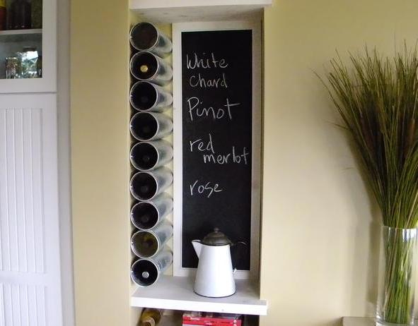 bottle holders, wine-original-wall-recess wall