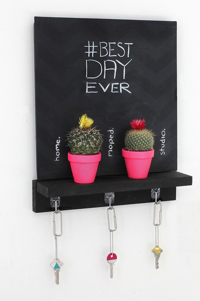 Keychain-is-how-it-yourself-wall-decoration-slate