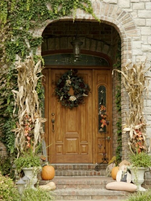 door deco vegetables