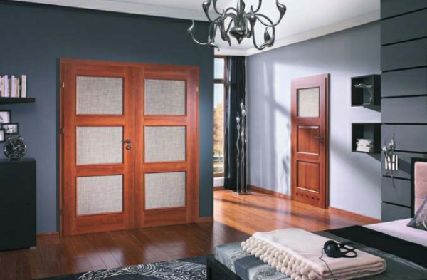interior door double wood