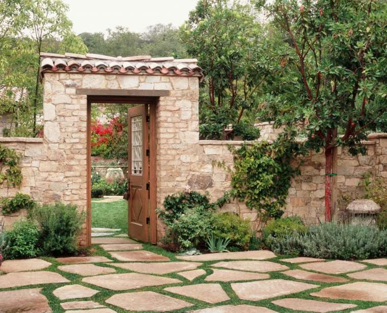 garden doors entrance deco house