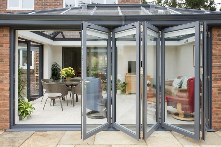 compact folding door