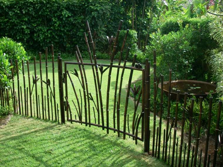 outdoor bamboo design palisade