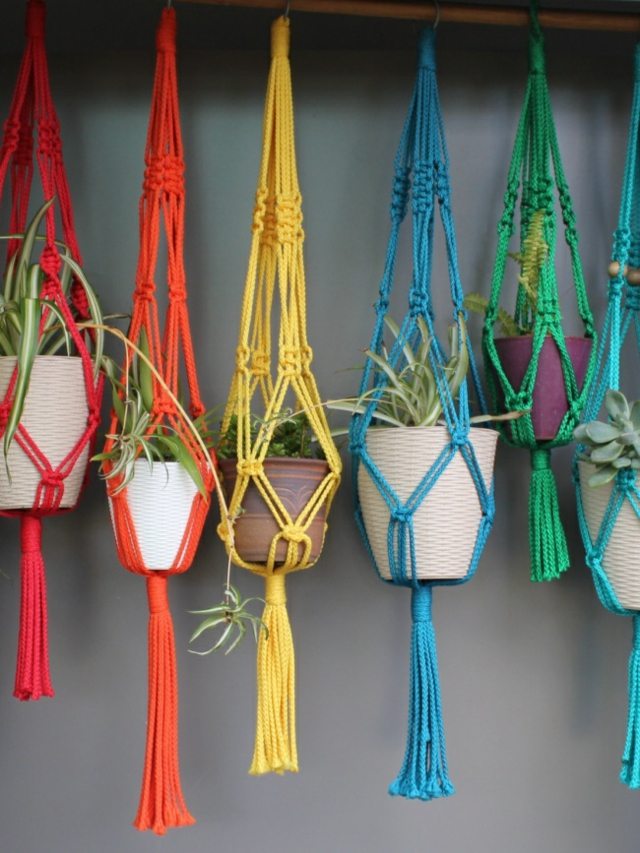 garden pot hanging idea