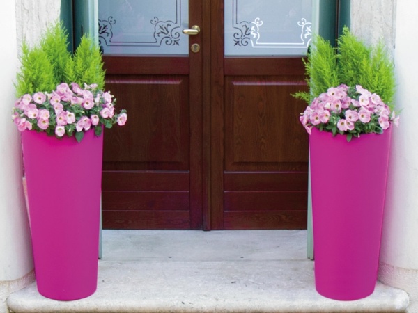 original pink flowerpot