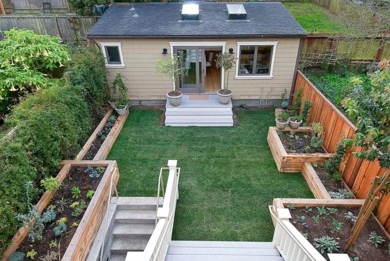 kitchen garden in square to make oneself