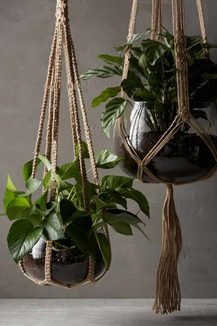 original hanging flower pots