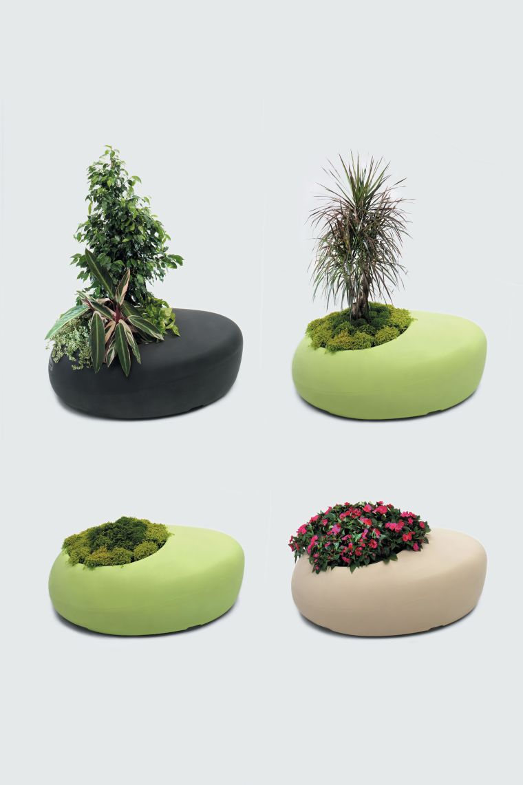 pots modern design outdoor decoration