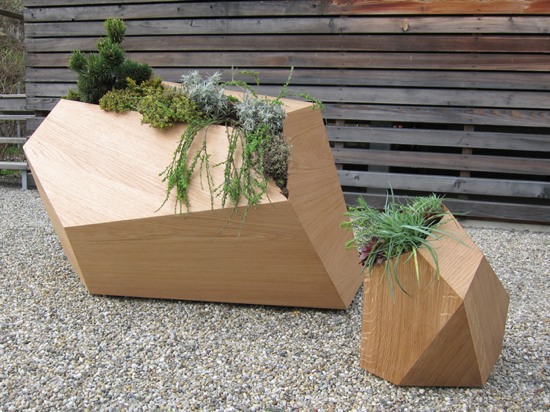 pots plants design outdoor space