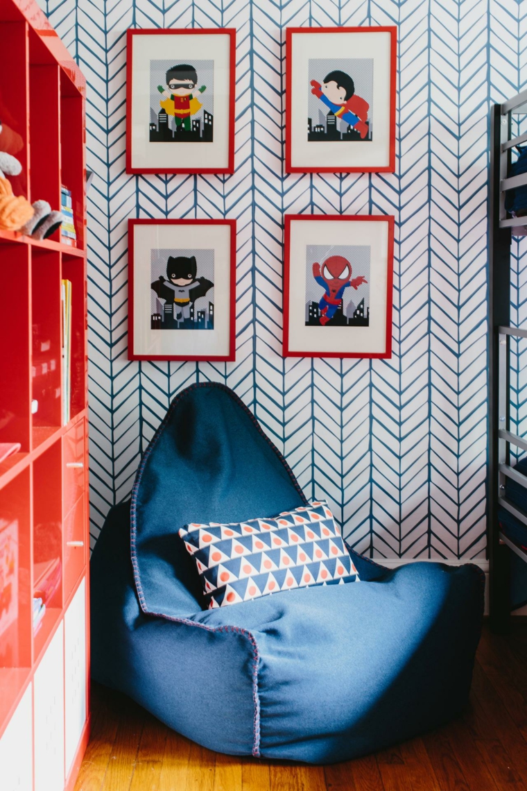 child furniture poufs boy room