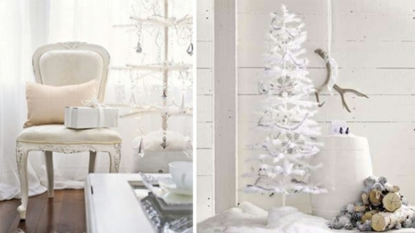 colors for the white christmas deco