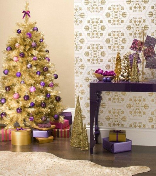 colors for the golden Christmas deco