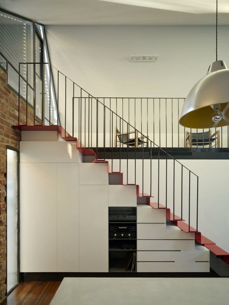 modern stil banister