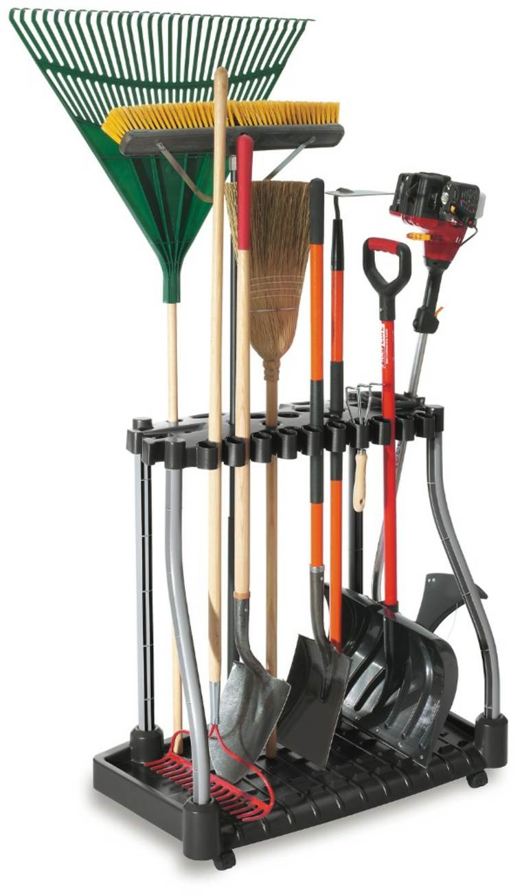 garden tools idea practical plastic storage design idea