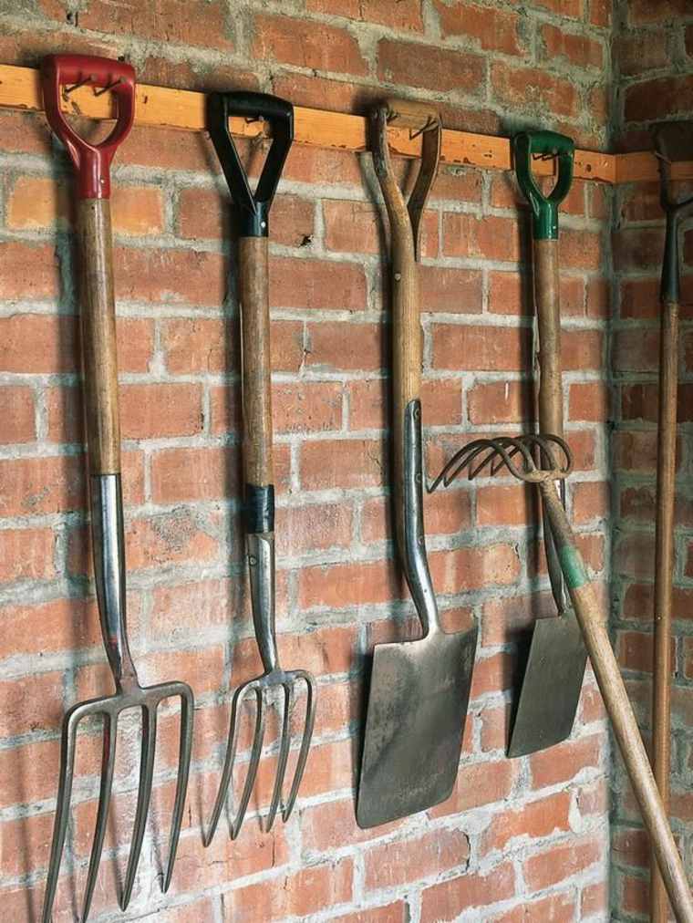 range garage garden tools wall hanging