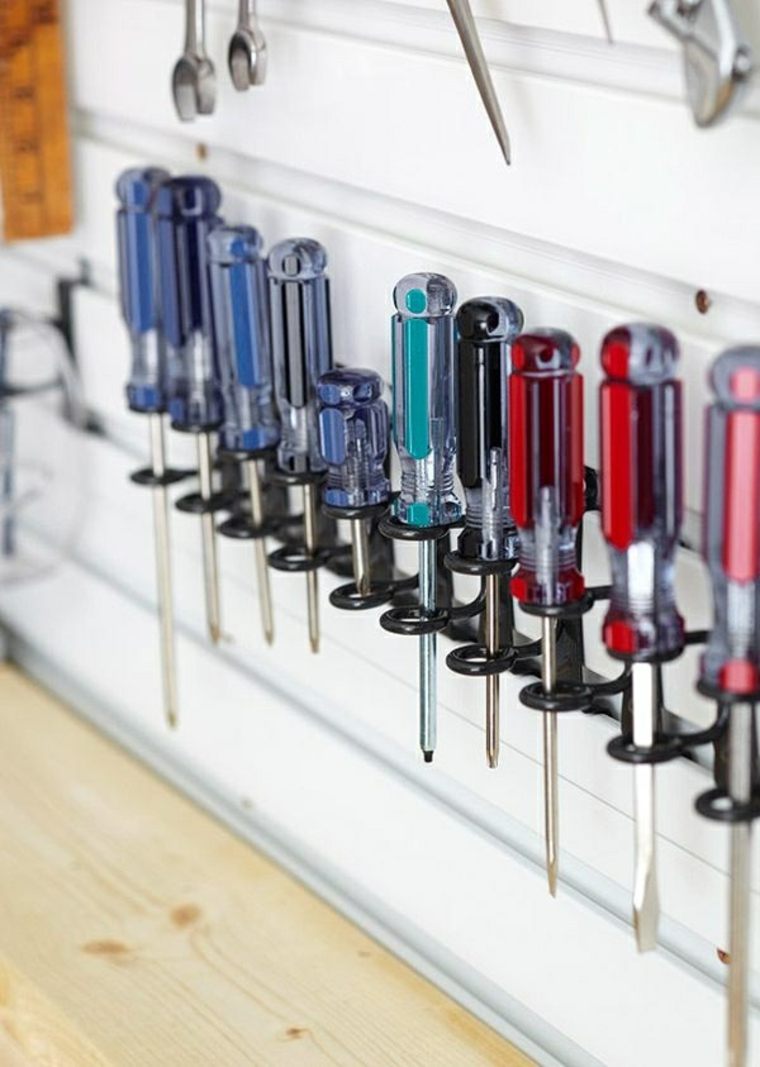 range garage idea organization hanging wall tools