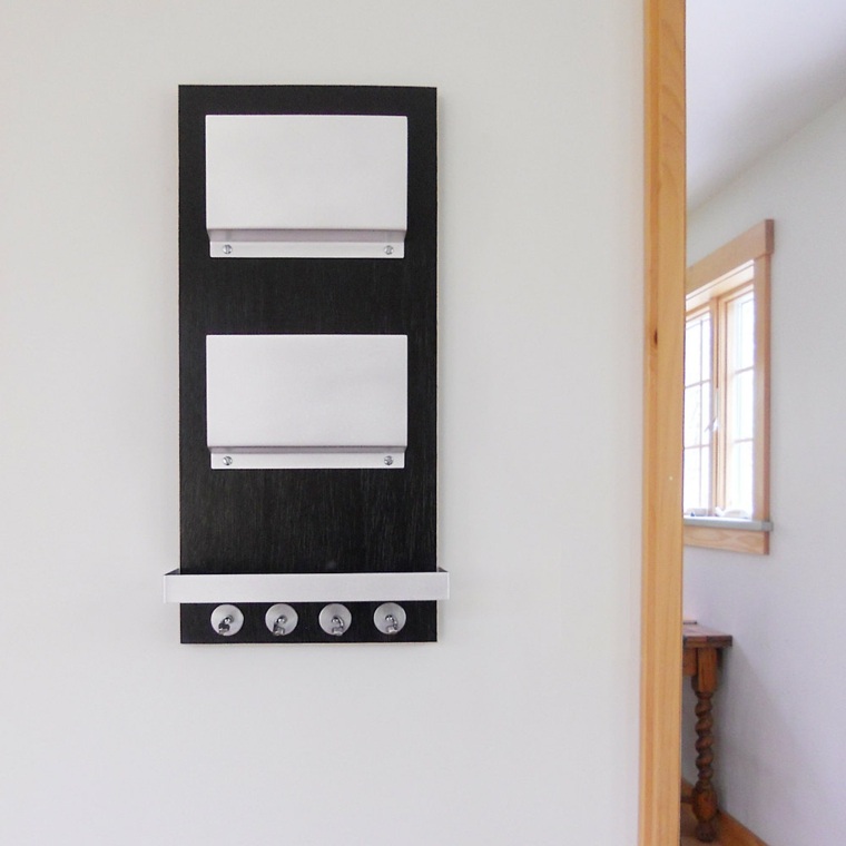 modern wall letter storage