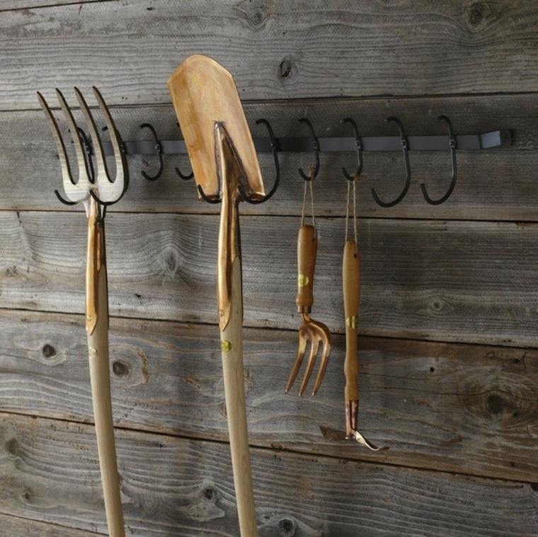 range garden tools wall garage idea organization