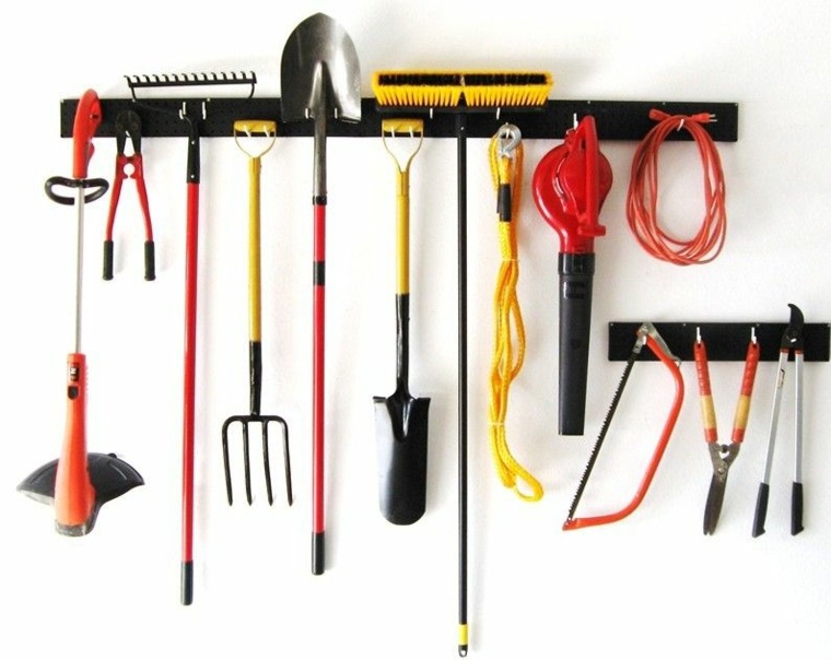 storage garden tools idea garage wall hanging wall