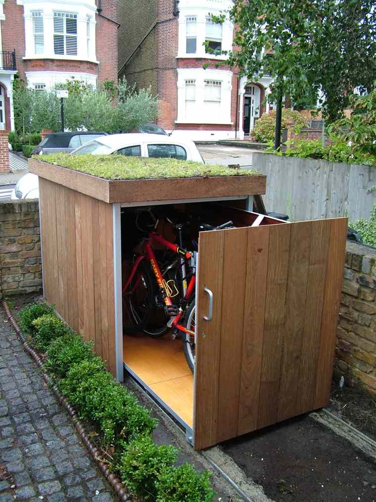 Storage-velo-outside-pallet-wood-idee