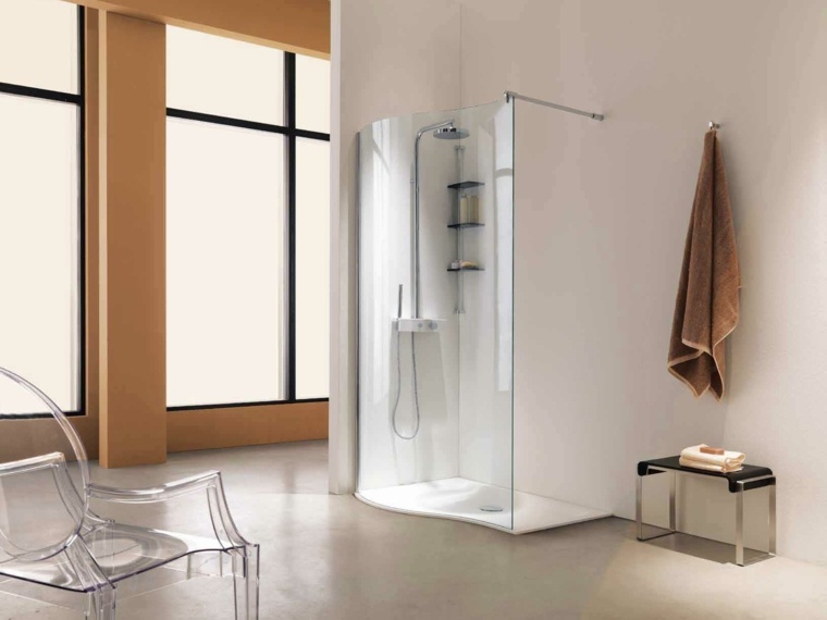 Italian shower tray open columns