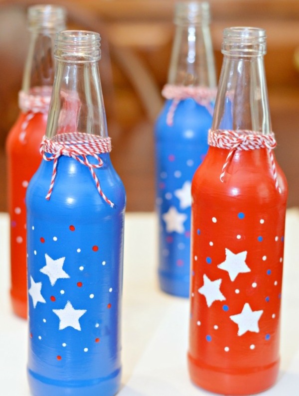 deco recycle DIY glass bottles ideas