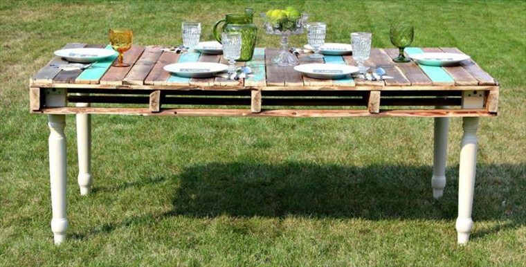 wooden pallet table idea retrieval