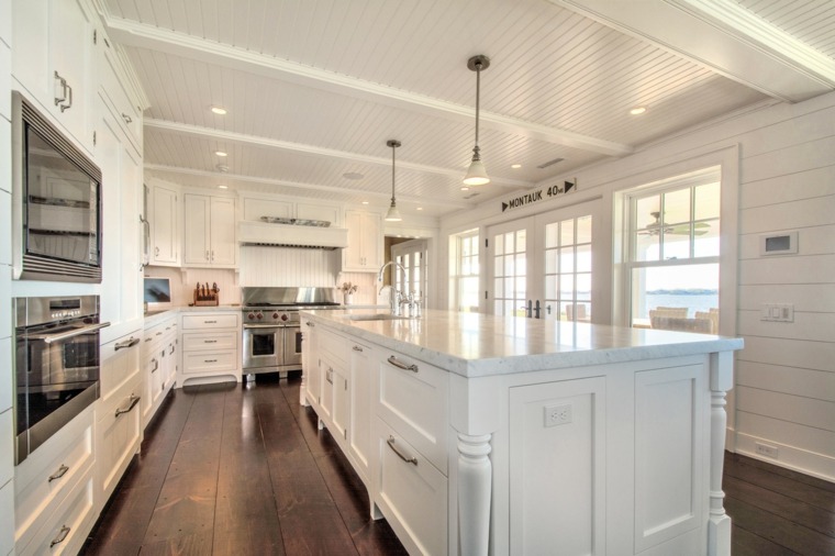 white kitchen renovation idea