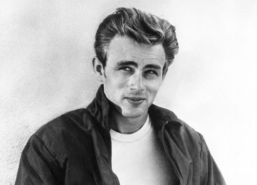 retro chic hollywood james dean hairstyle