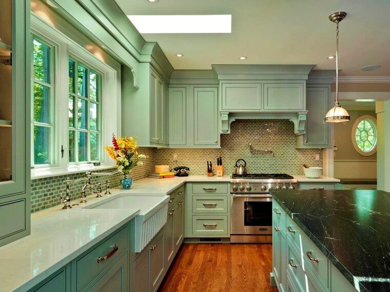 kitchen furniture wood fixture suspension plan work idea island