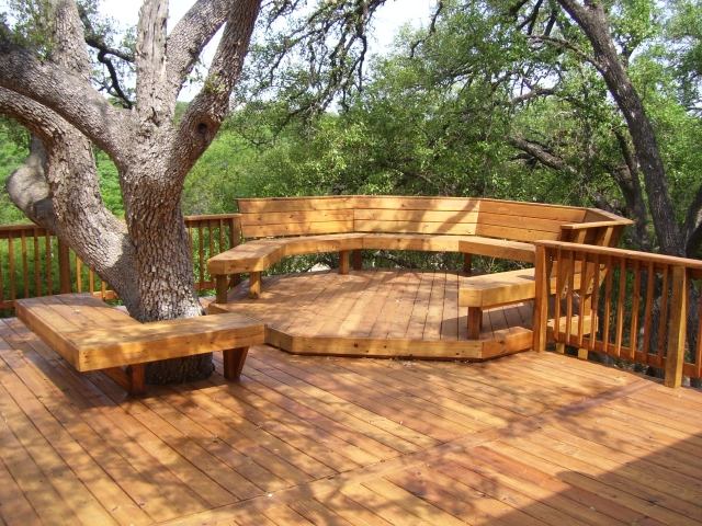coating ground-outside-original idea terrace wood-bankiraï