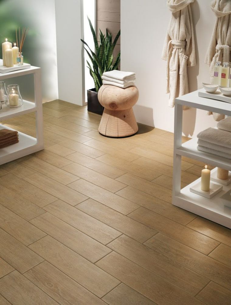 bathrooms wood flooring