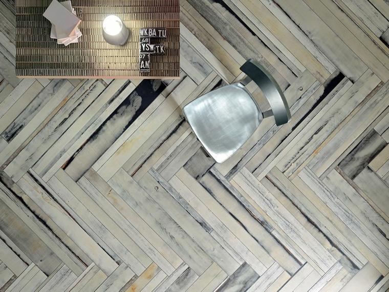 wood floor tiling