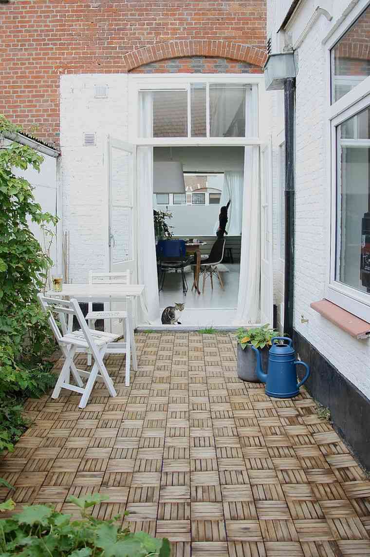 exterior floor tiles small gardens