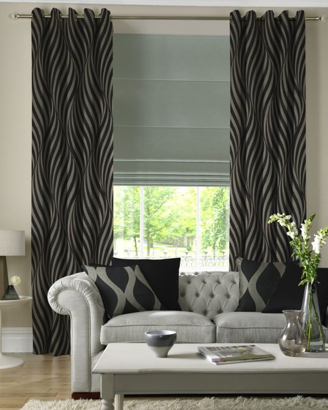 modern curtain stripe