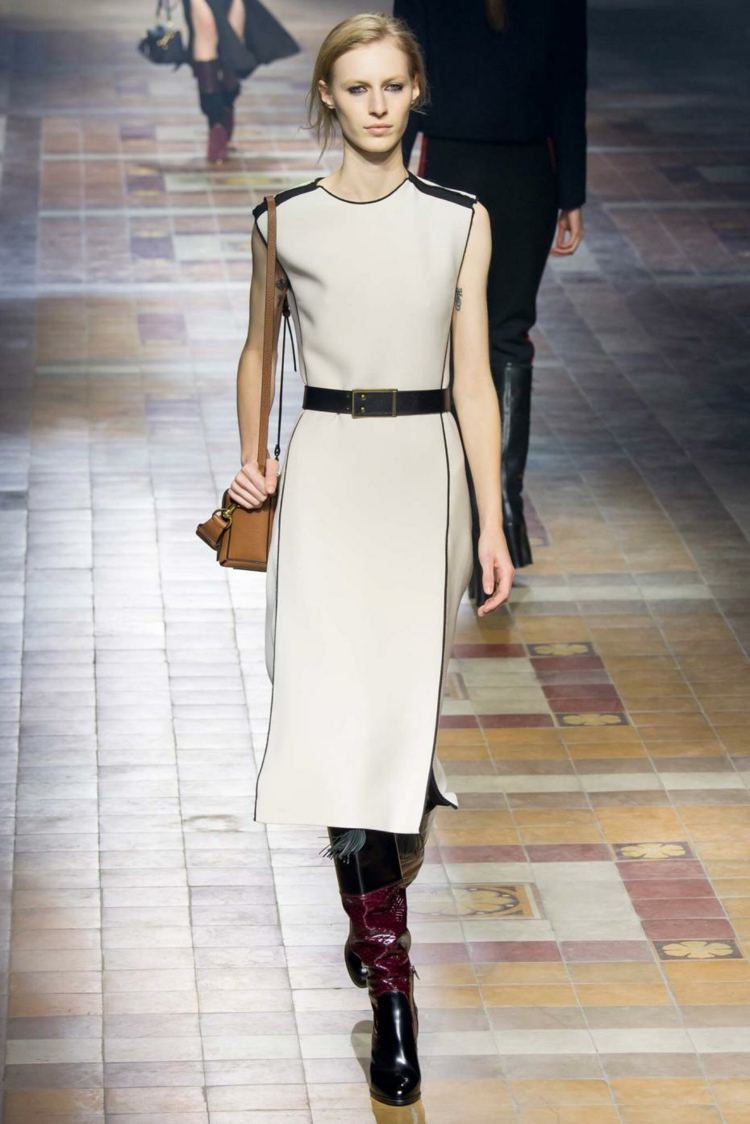 autumn elegant dress Lanvin