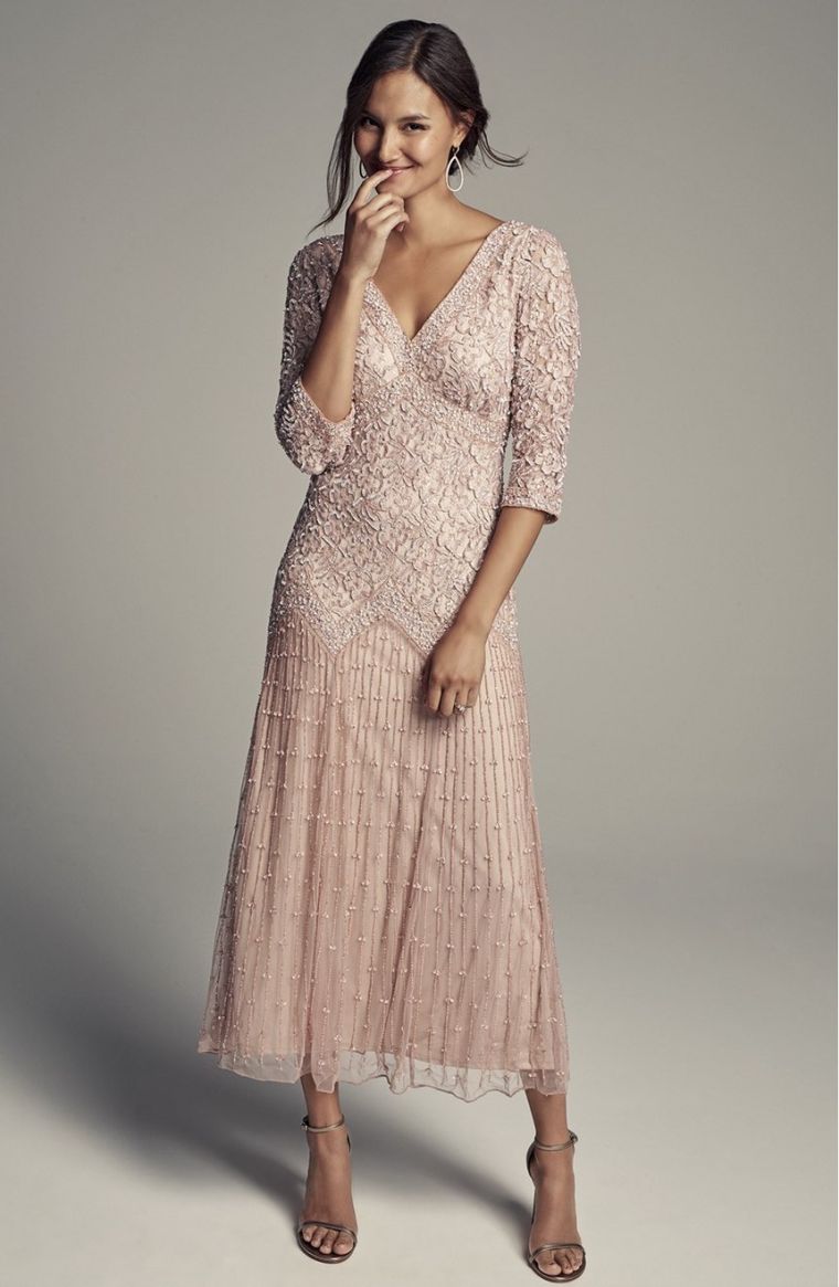 dress-inviterede-bryllup-kvinde blonde-pink-pastel-Nordstrom