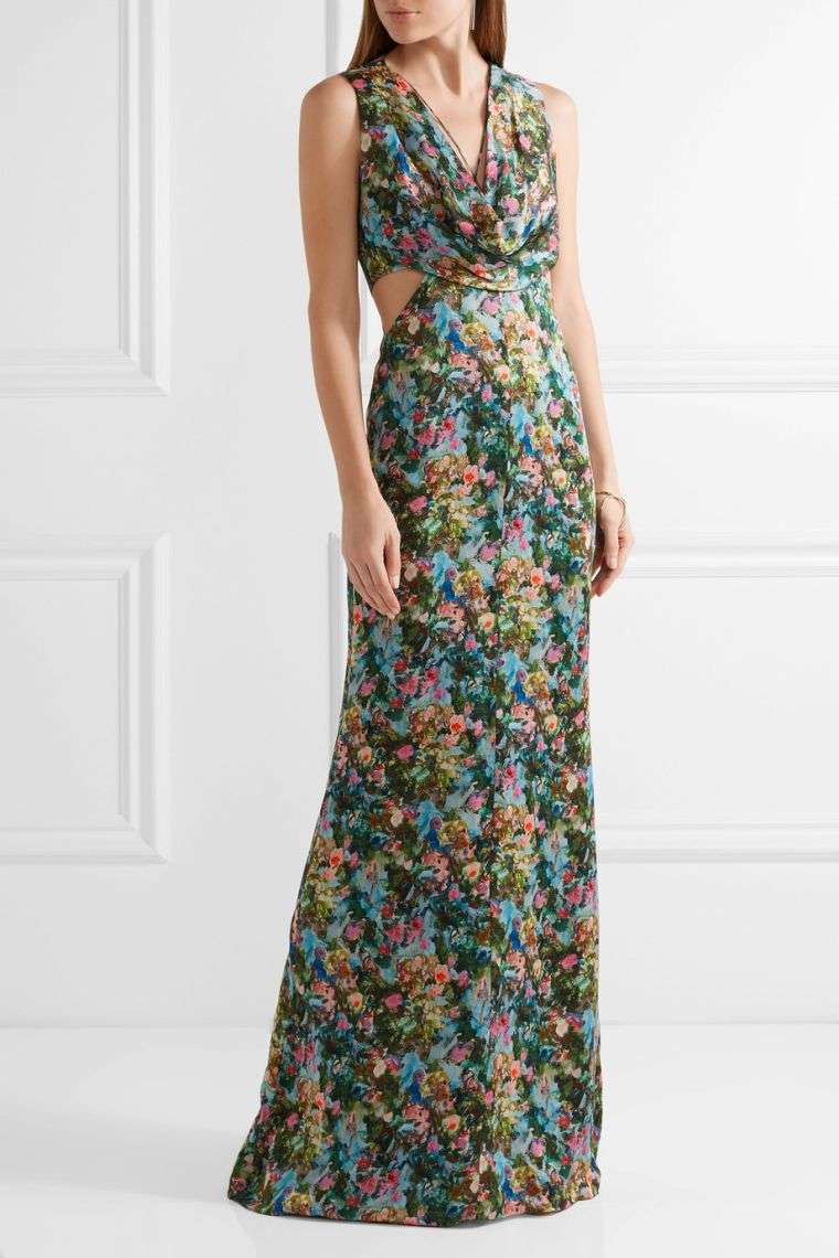 dress-inviterede-bryllup-blomster-print-lange forår-sommer