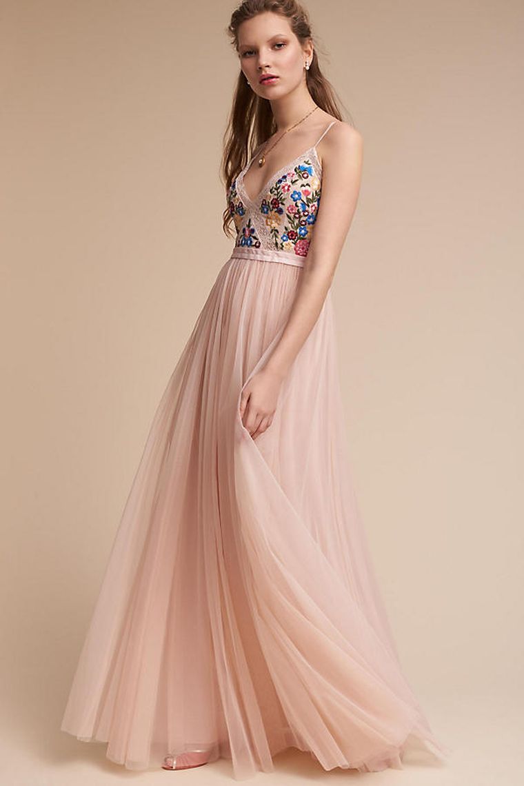 dress-inviterede-bryllup-pastel-lyserød bustier stropper-fin-antropologi