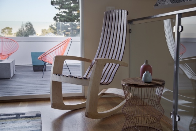 rocking-chair-wood-design-elegant rocking chair