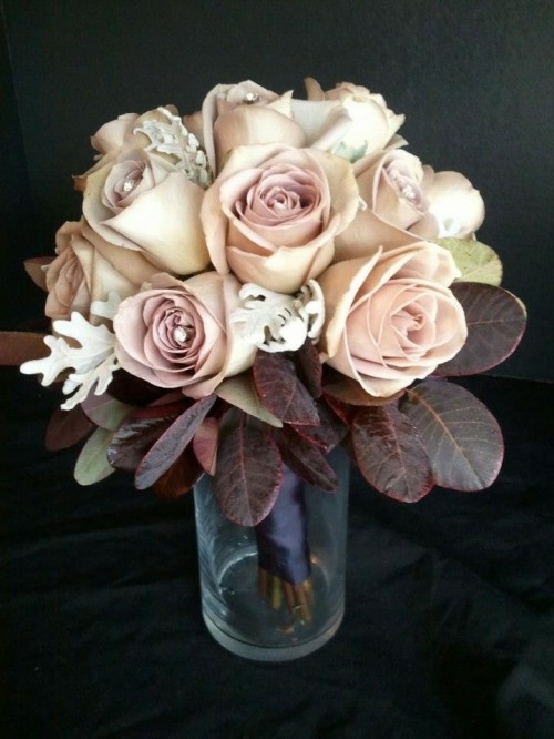 round bouquet mariaje pink pales