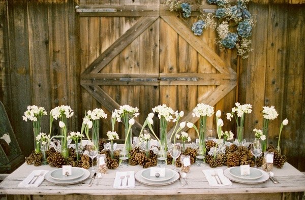 rustic elegant table