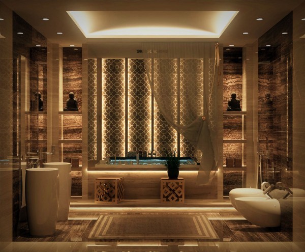 luxury bathroom motifs-marocains