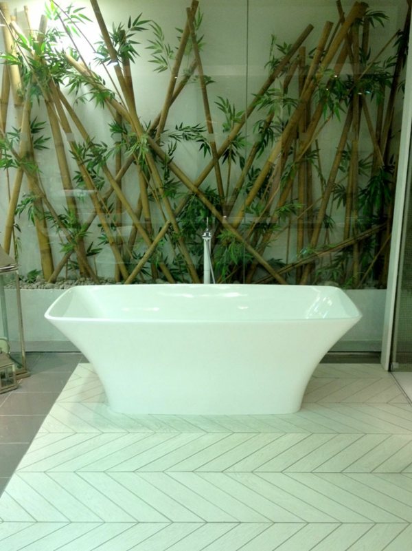 bathroom decoration bamboo