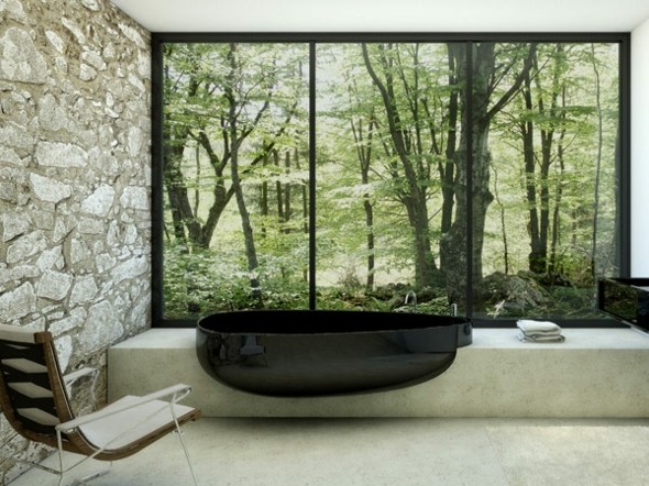 interesting bath room design