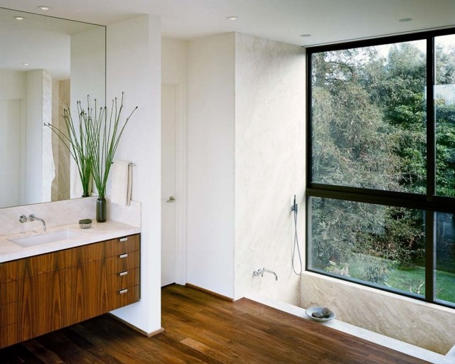 Bath-room-design-minimalist-Zen-wood teak