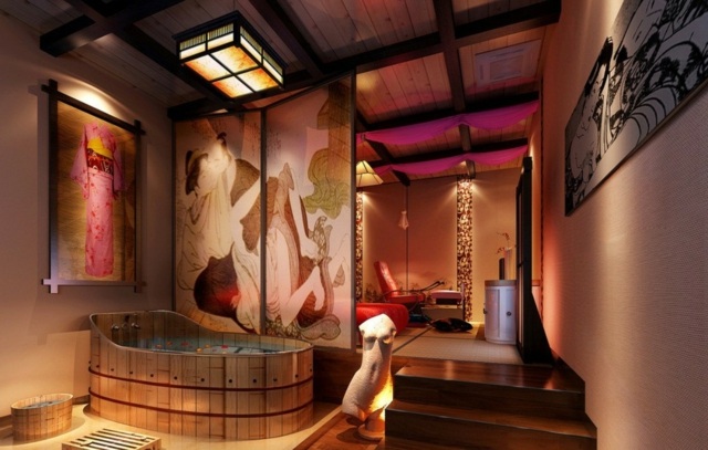 bathroom Zen traditional paintings