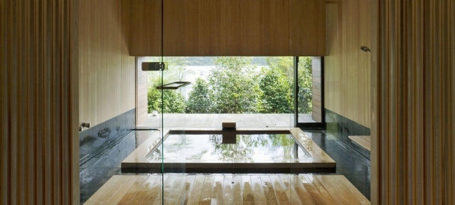 zen bathroom minimalist wood