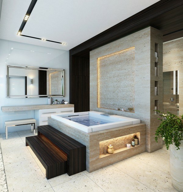 bathroom luxury bath modern bath