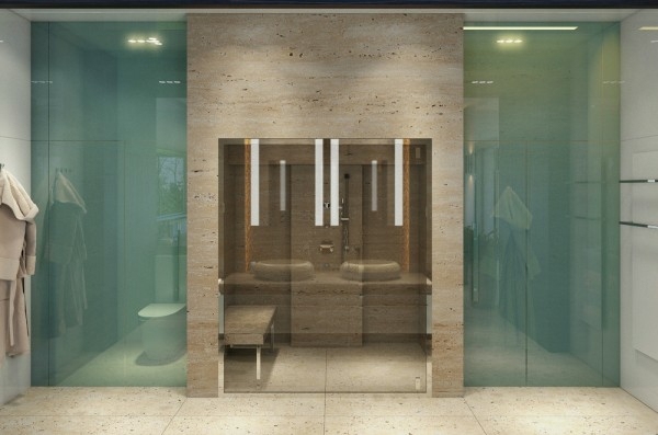 bath room deco model